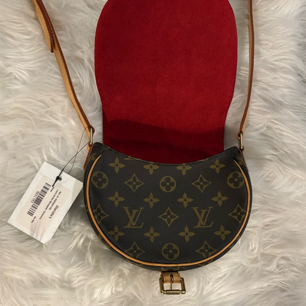 LV Monogram Tambourin Crossbody Bag  NWT VINTAGE - Picture 12 of 16